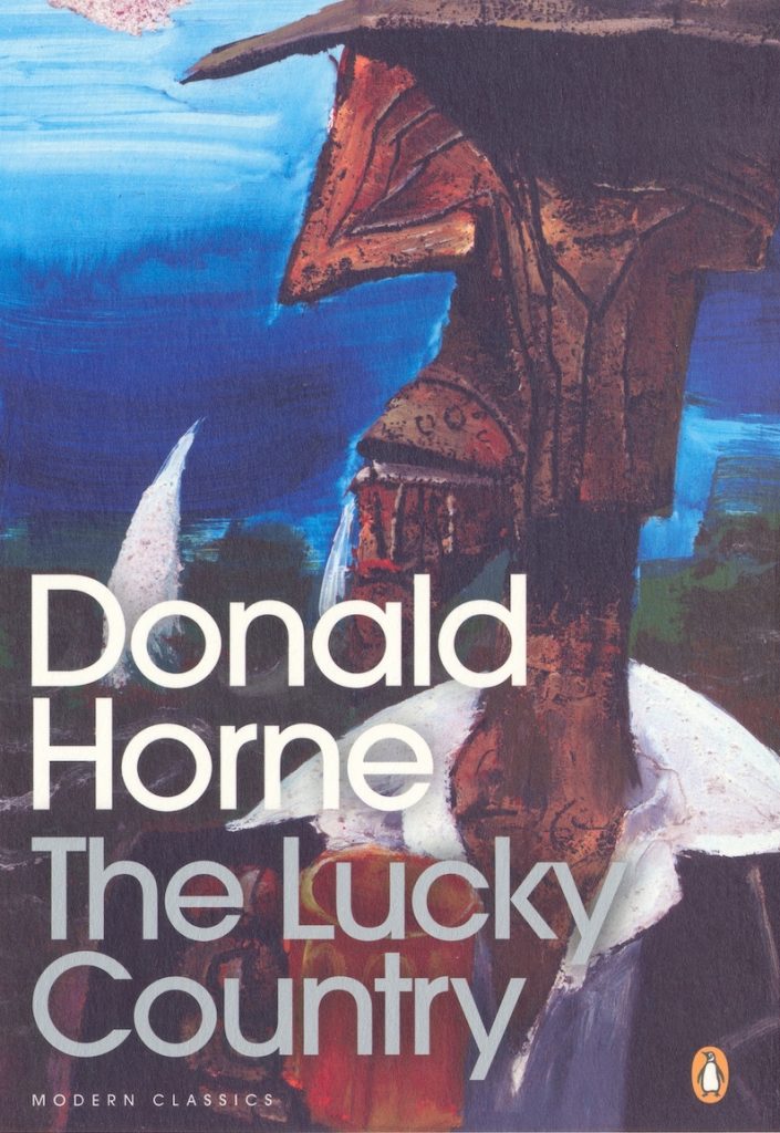 Donald Horne book cover for the lucky country